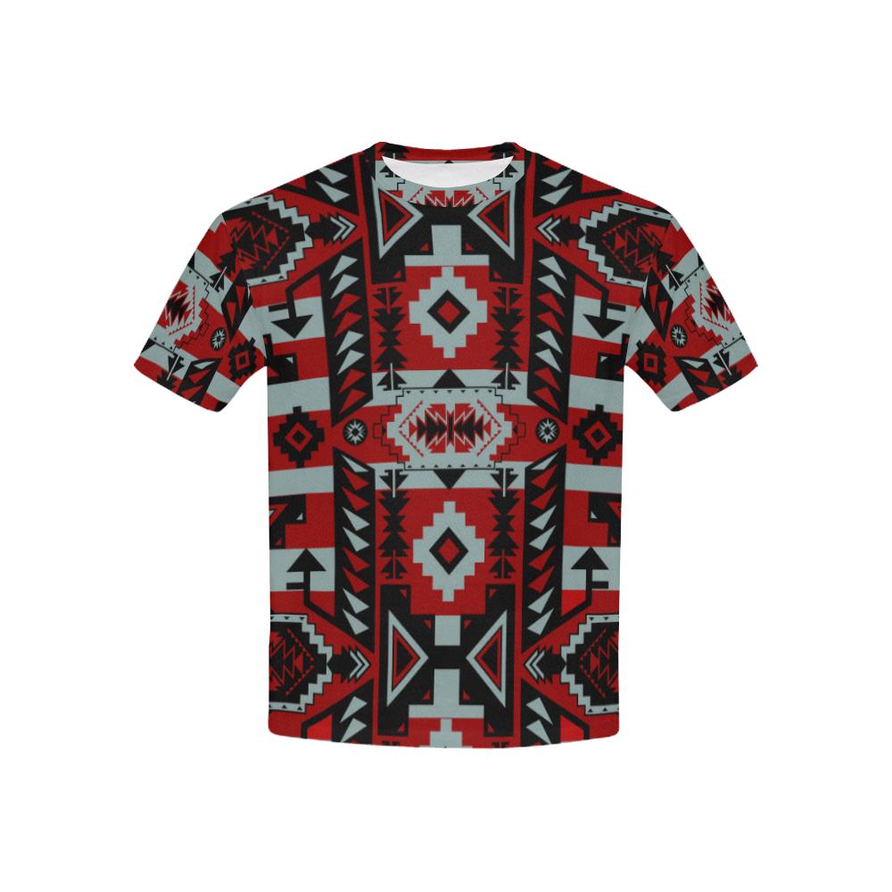 Chiefs Mountain Candy Sierra-Dark Kids' All Over Print T-shirt (USA Size) (Model T40) All Over Print T-shirt for Kid (T40) e-joyer