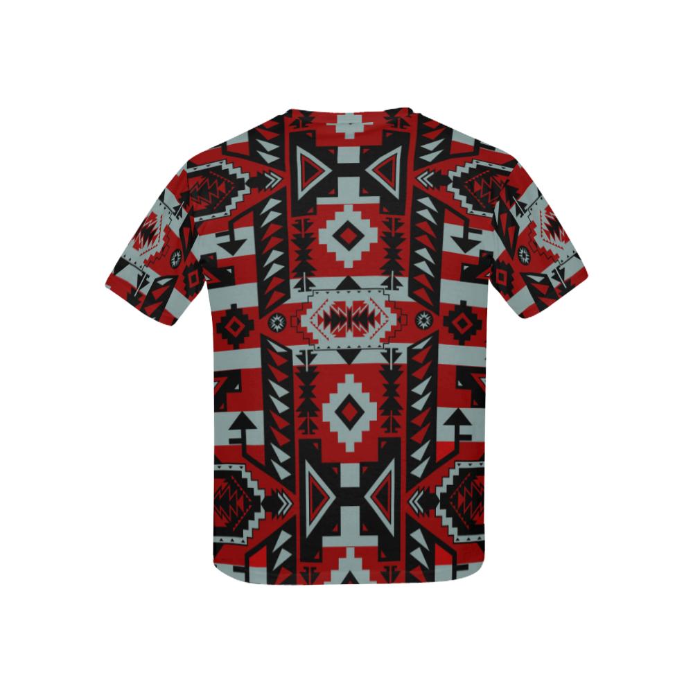 Chiefs Mountain Candy Sierra-Dark Kids' All Over Print T-shirt (USA Size) (Model T40) All Over Print T-shirt for Kid (T40) e-joyer