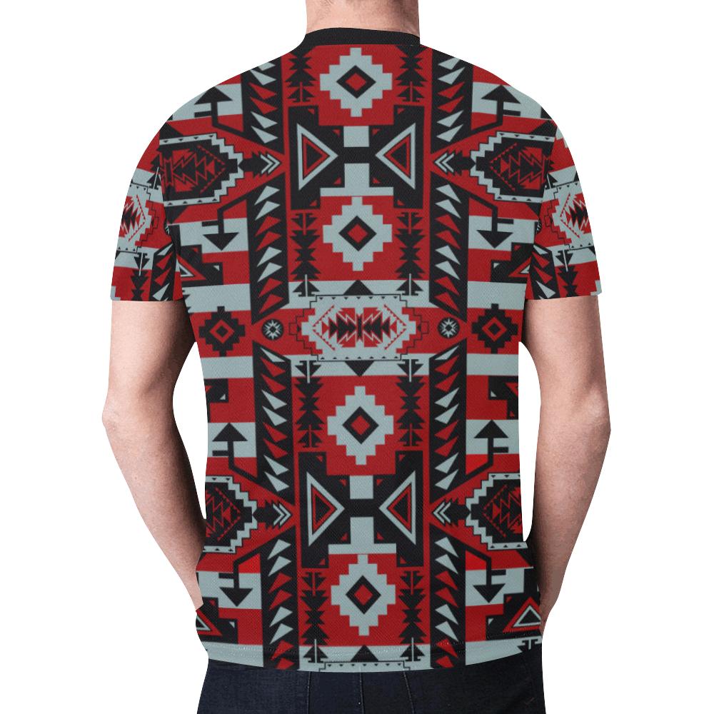 Chiefs Mountain Candy Sierra-Dark New All Over Print T-shirt for Men (Model T45) New All Over Print T-shirt for Men (T45) e-joyer