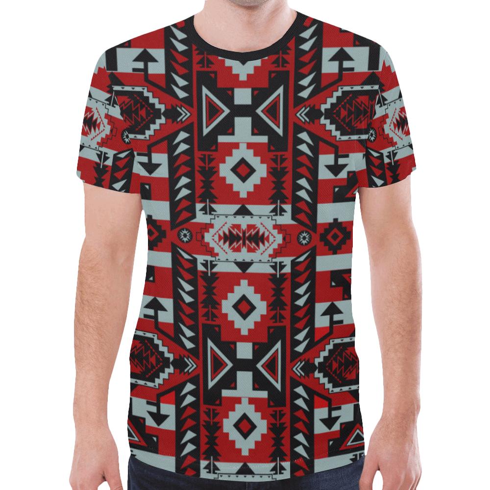 Chiefs Mountain Candy Sierra-Dark New All Over Print T-shirt for Men (Model T45) New All Over Print T-shirt for Men (T45) e-joyer