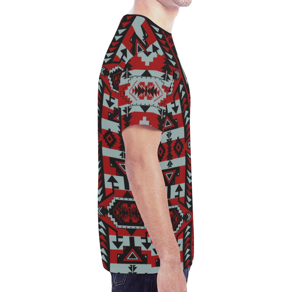 Chiefs Mountain Candy Sierra-Dark New All Over Print T-shirt for Men (Model T45) New All Over Print T-shirt for Men (T45) e-joyer