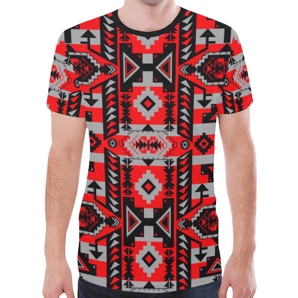 Chiefs Mountain Candy Sierra New All Over Print T-shirt for Men (Model T45) New All Over Print T-shirt for Men (T45) e-joyer