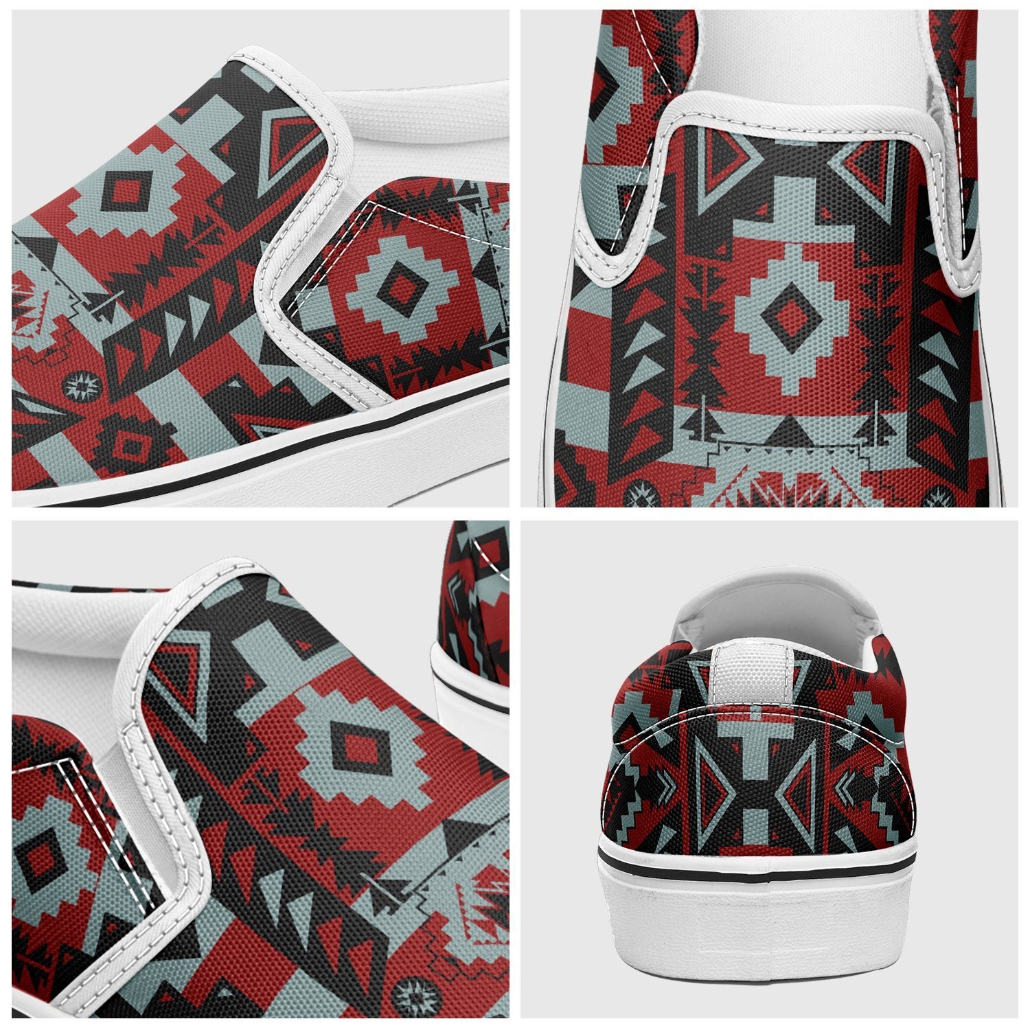 Chiefs Mountain Candy Sierra Otoyimm Canvas Slip On Shoes 49 Dzine