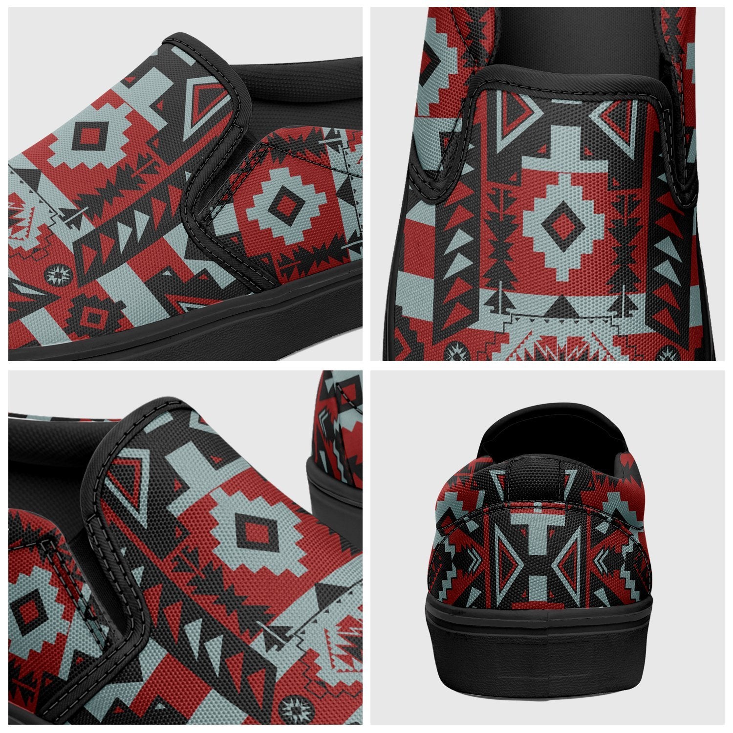 Chiefs Mountain Candy Sierra Otoyimm Canvas Slip On Shoes 49 Dzine