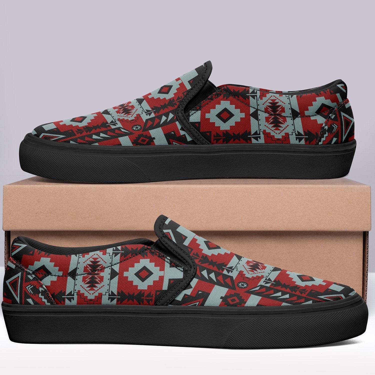 Chiefs Mountain Candy Sierra Otoyimm Canvas Slip On Shoes 49 Dzine