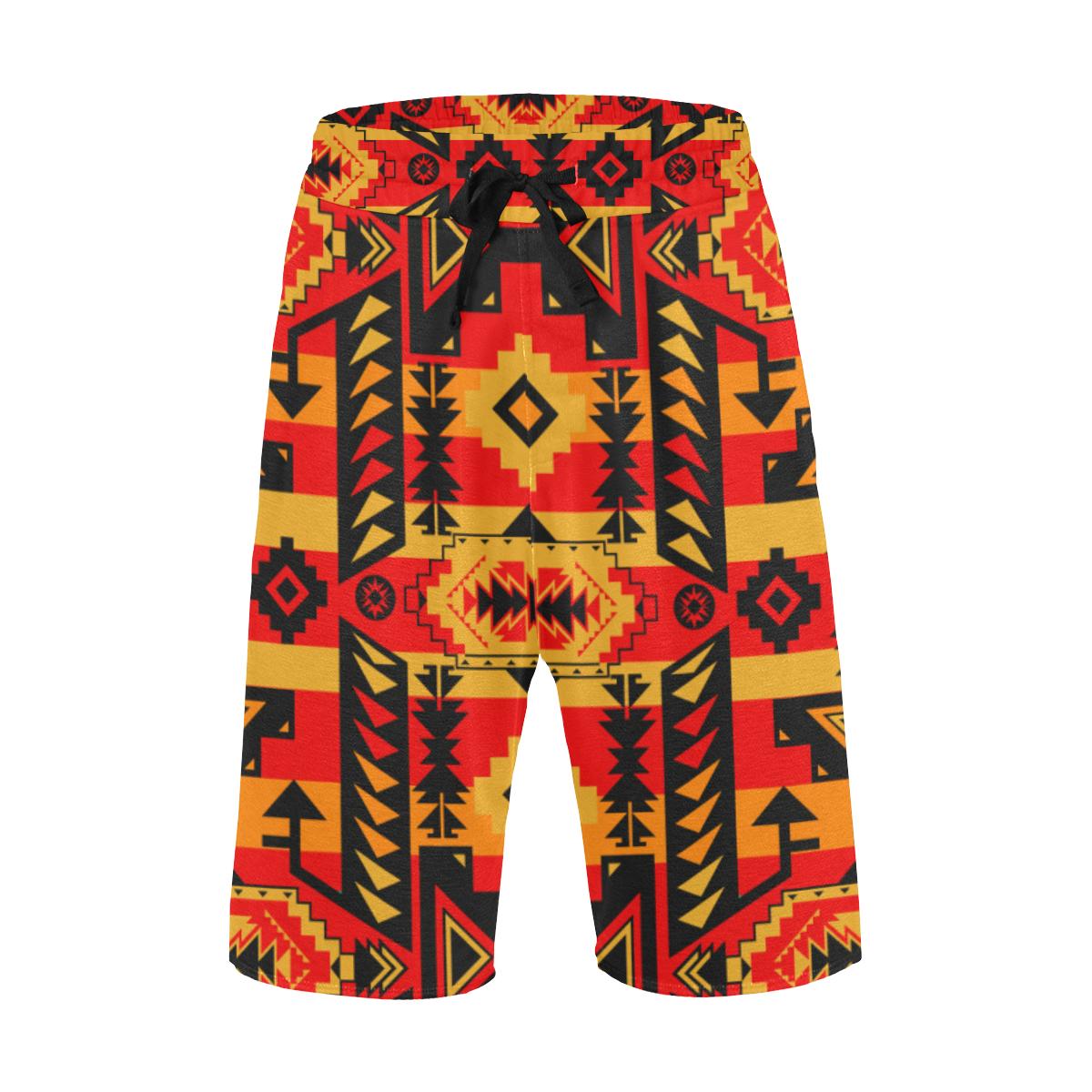 Chiefs Mountain Fire Men's All Over Print Casual Shorts (Model L23) Men's Casual Shorts (L23) e-joyer