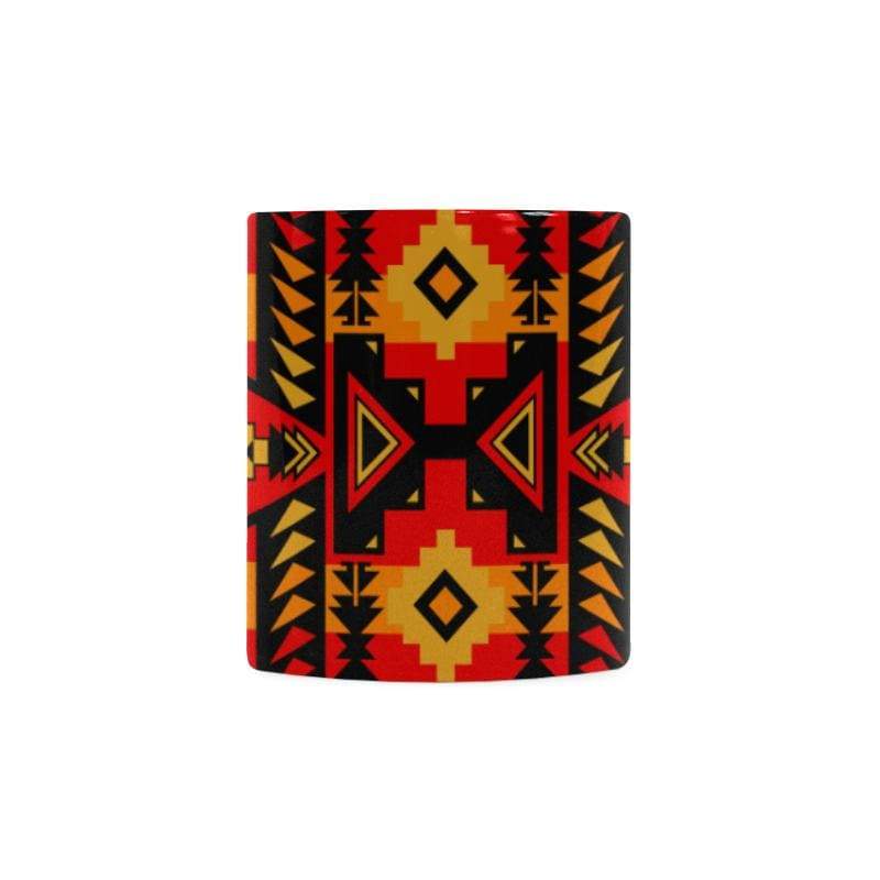 Chiefs Mountain Fire White Mug(11OZ) White Mug e-joyer