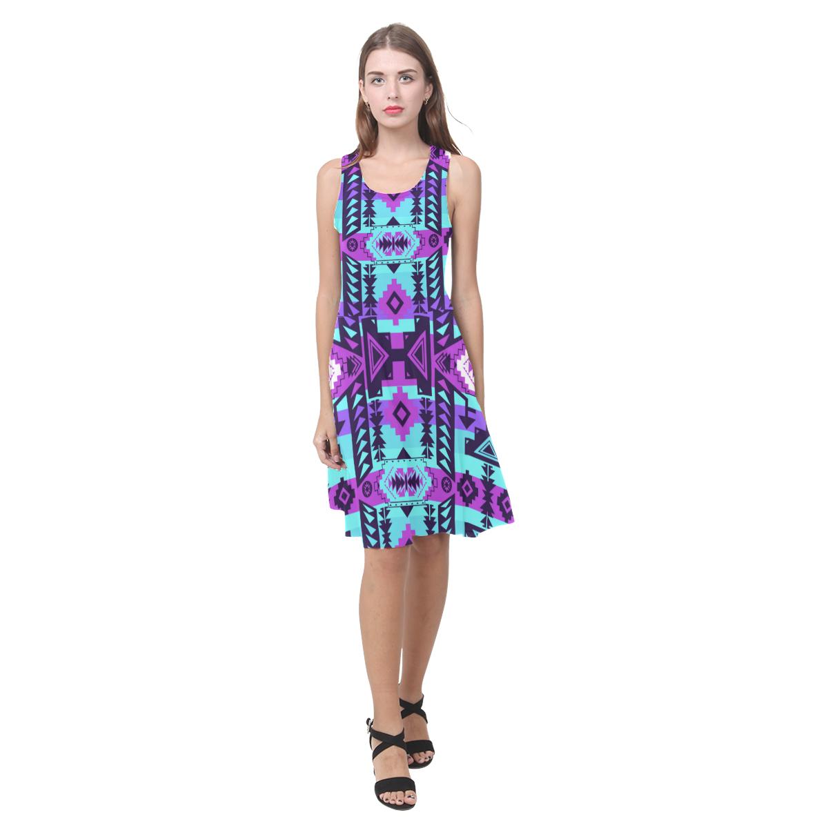Chiefs Mountain Moon Shadow Atalanta Casual Sundress(Model D04) Atalanta Sundress (D04) e-joyer