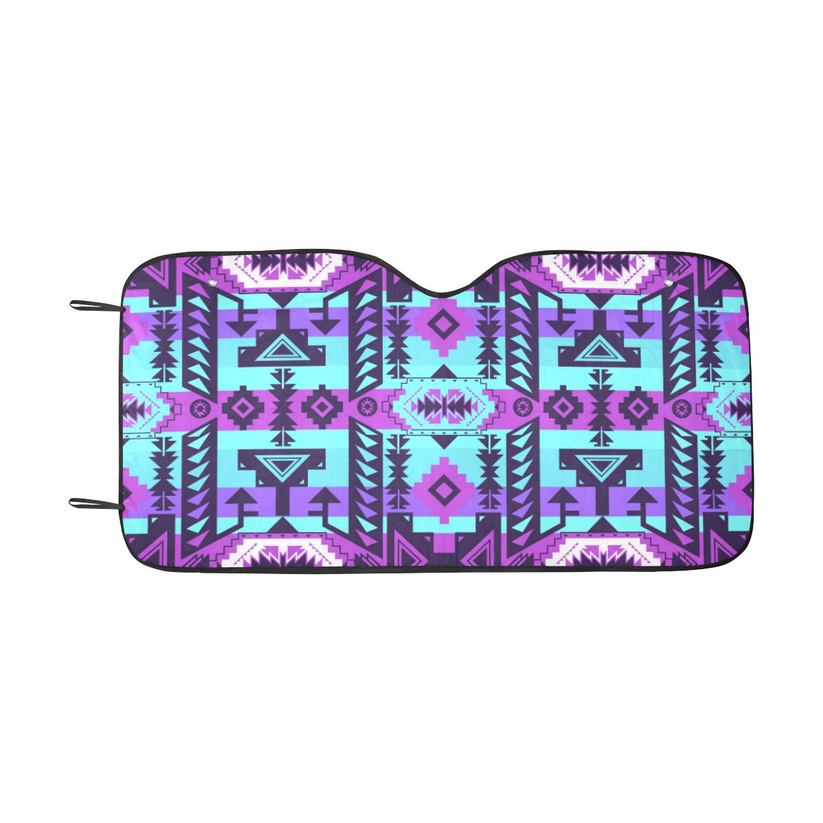 Chiefs Mountain Moon Shadow Car Sun Shade 55"x30" Car Sun Shade e-joyer