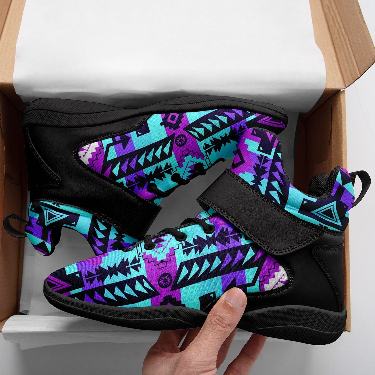 Chiefs Mountain Moon Shadow Ipottaa Basketball / Sport High Top Shoes - Black Sole 49 Dzine