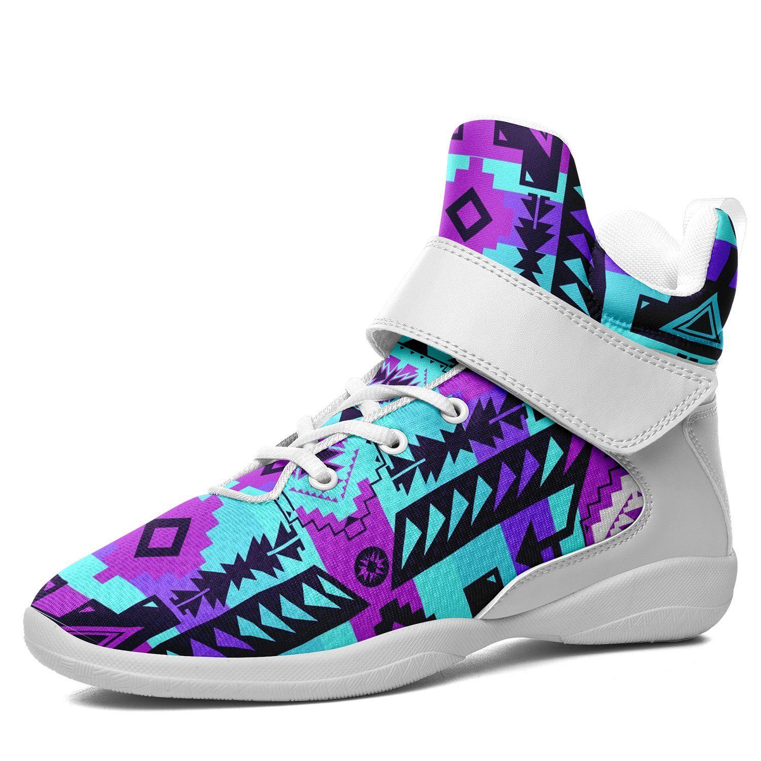 Chiefs Mountain Moon Shadow Ipottaa Basketball / Sport High Top Shoes - White Sole 49 Dzine US Men 7 / EUR 40 White Sole with White Strap