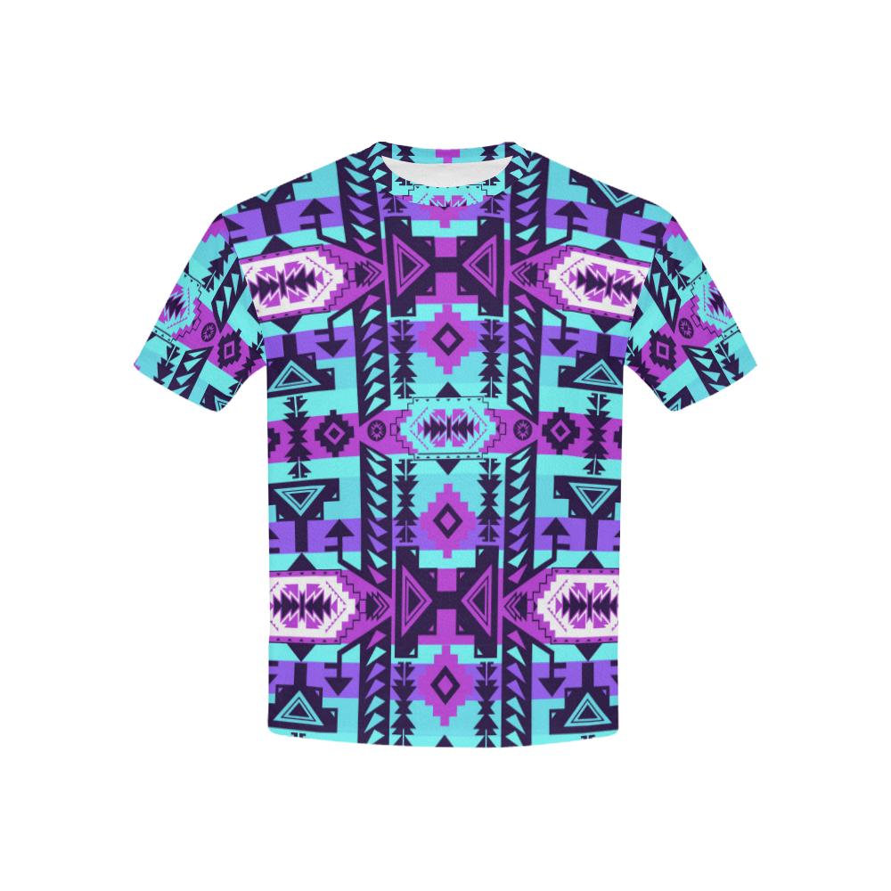 Chiefs Mountain Moon Shadow Kids' All Over Print T-shirt (USA Size) (Model T40) All Over Print T-shirt for Kid (T40) e-joyer