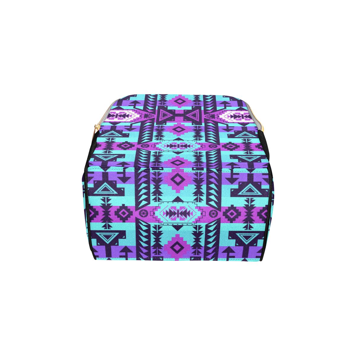 Chiefs Mountain Moon Shadow Multi-Function Diaper Backpack (Model 1688) Diaper Backpack (1688) e-joyer