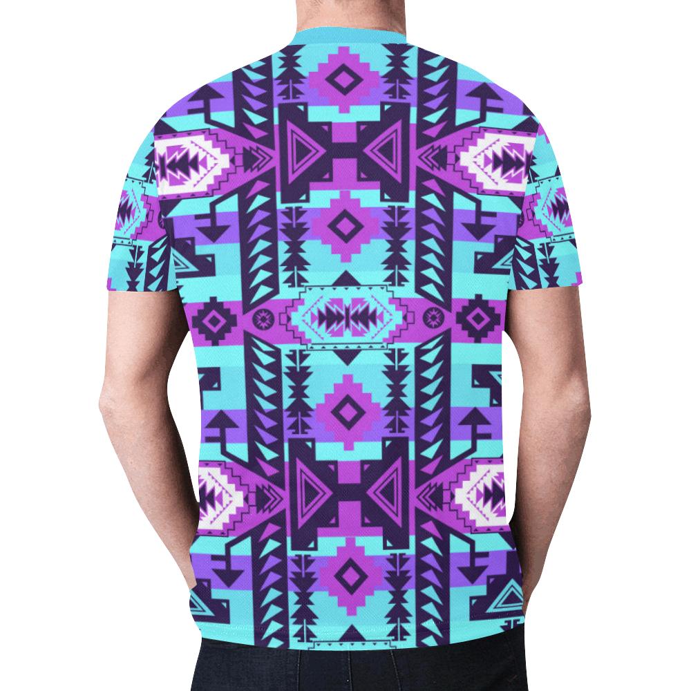 Chiefs Mountain Moon Shadow New All Over Print T-shirt for Men (Model T45) New All Over Print T-shirt for Men (T45) e-joyer