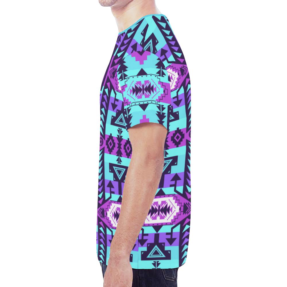 Chiefs Mountain Moon Shadow New All Over Print T-shirt for Men (Model T45) New All Over Print T-shirt for Men (T45) e-joyer