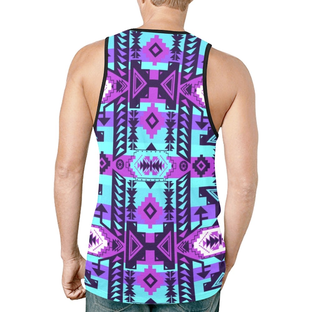 Chiefs Mountain Moon Shadow New All Over Print Tank Top for Men (Model T46) New All Over Print Tank Top for Men (T46) e-joyer