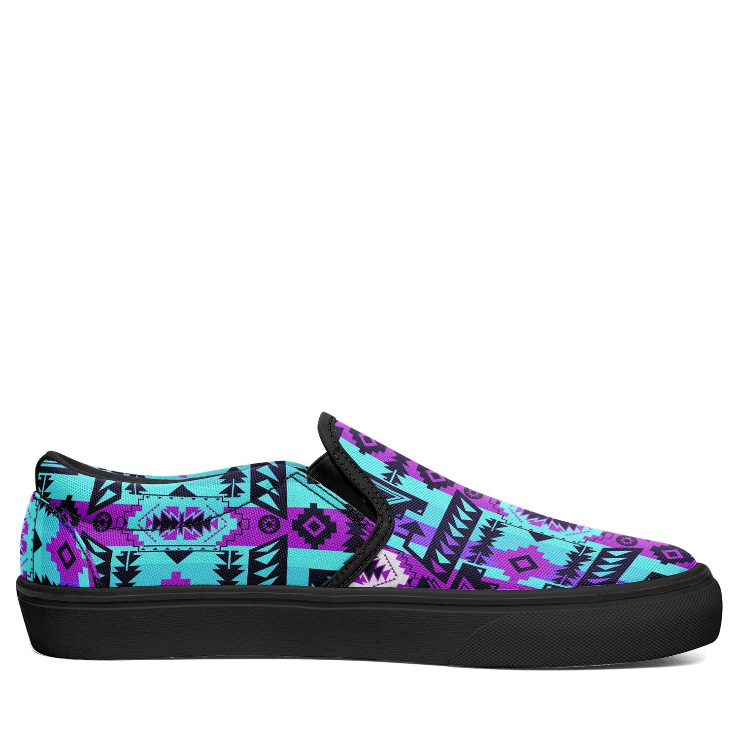 Chiefs Mountain Moon Shadow Otoyimm Canvas Slip On Shoes 49 Dzine