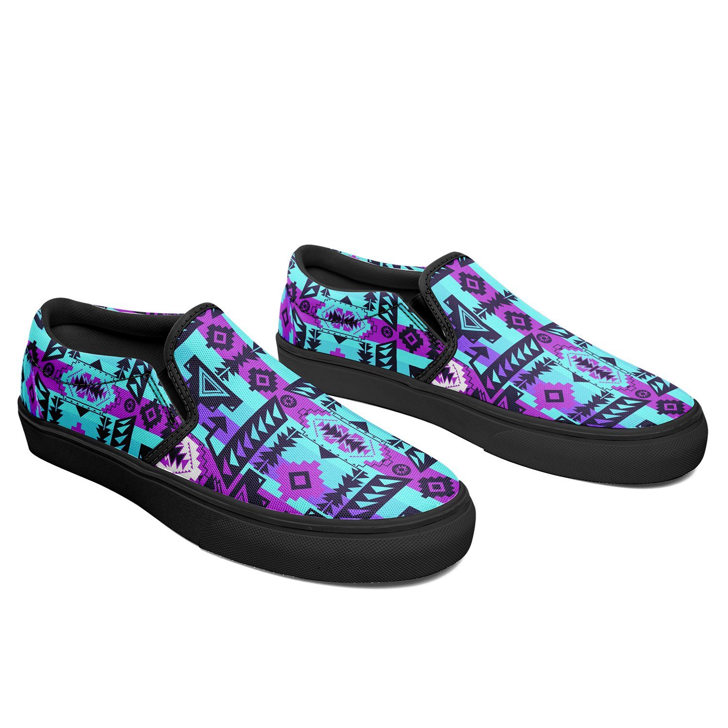 Chiefs Mountain Moon Shadow Otoyimm Canvas Slip On Shoes 49 Dzine