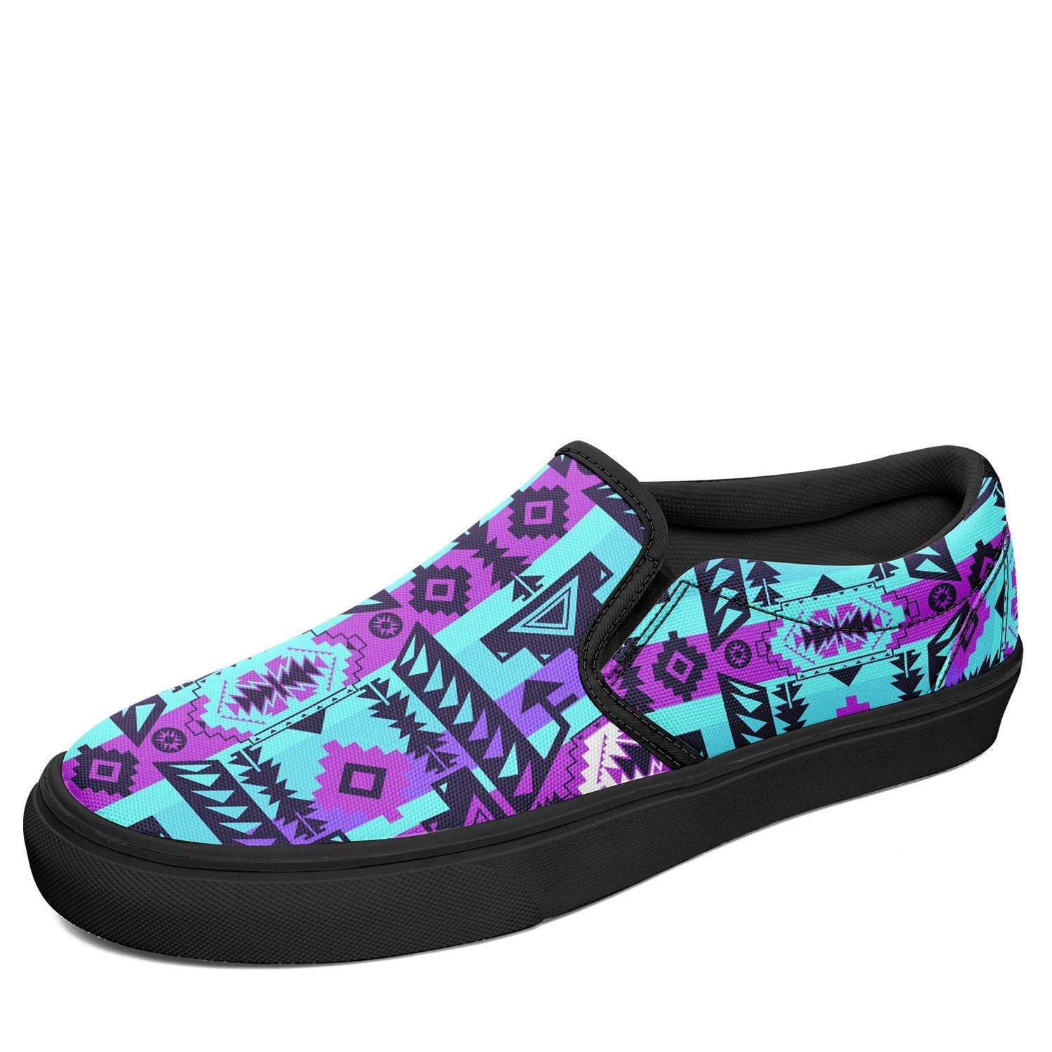 Chiefs Mountain Moon Shadow Otoyimm Canvas Slip On Shoes 49 Dzine