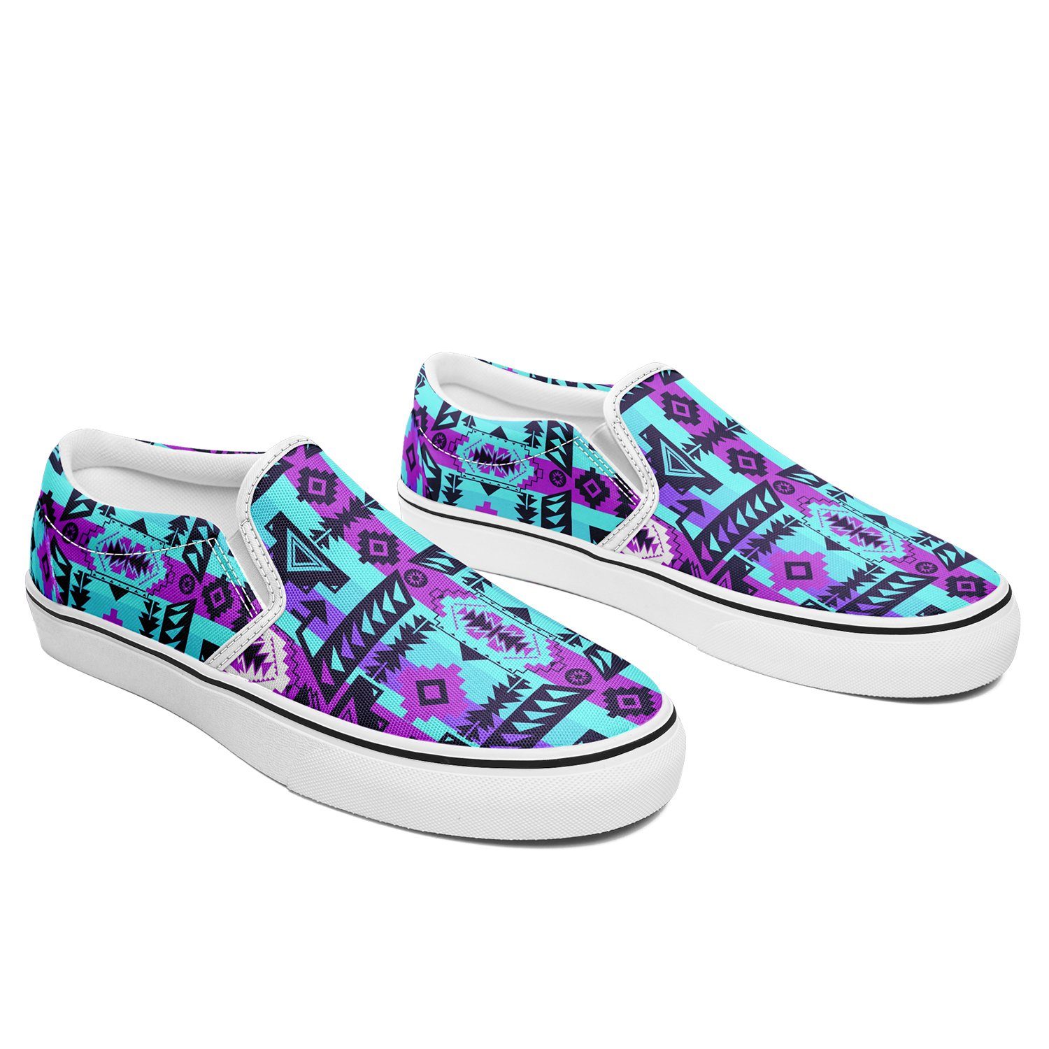 Chiefs Mountain Moon Shadow Otoyimm Canvas Slip On Shoes 49 Dzine