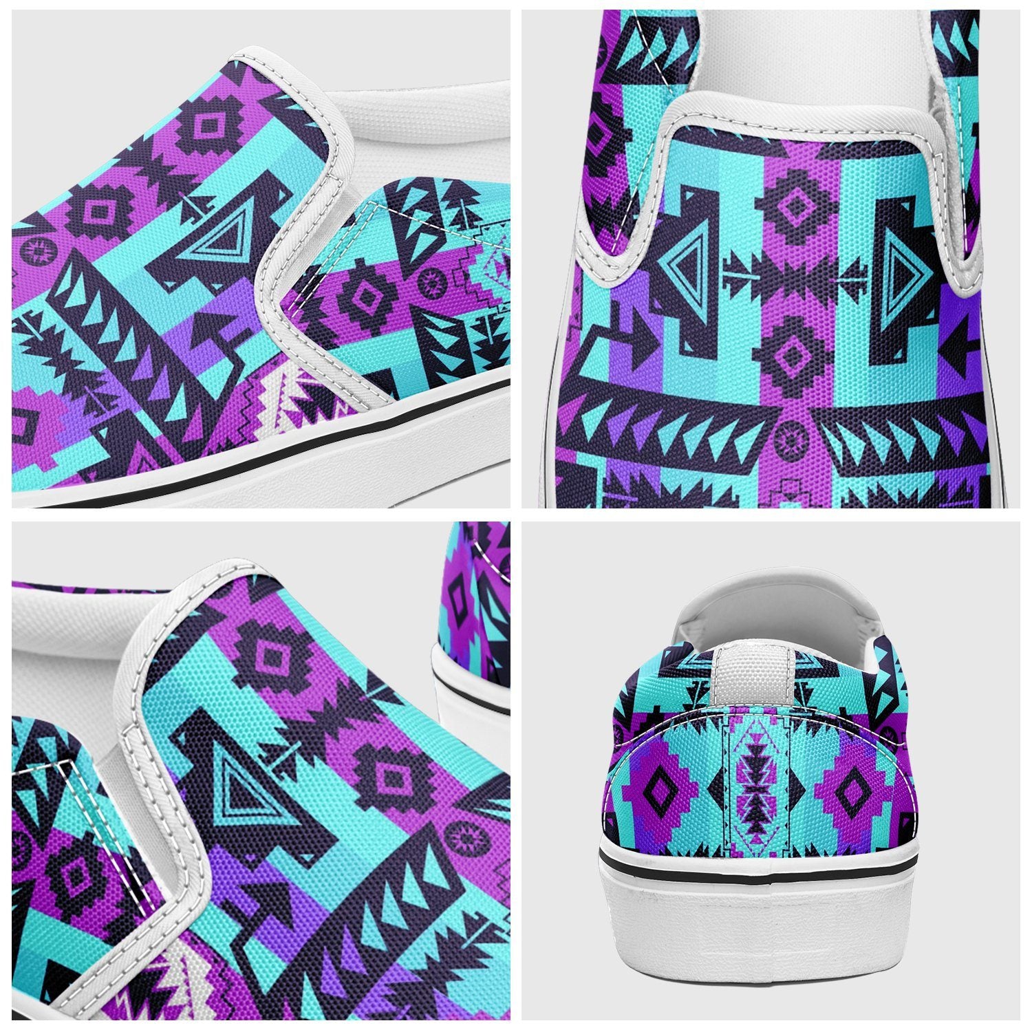 Chiefs Mountain Moon Shadow Otoyimm Canvas Slip On Shoes 49 Dzine