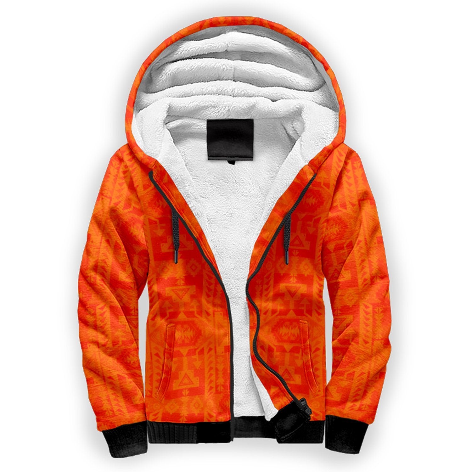 Chiefs Mountain Orange Orange Sherpa Hoodie hoodie Herman