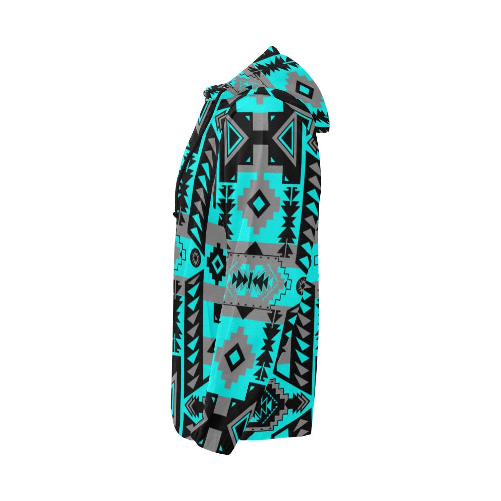 Chiefs Mountain Sky All Over Print Full Zip Hoodie for Men (Model H14) All Over Print Full Zip Hoodie for Men (H14) e-joyer