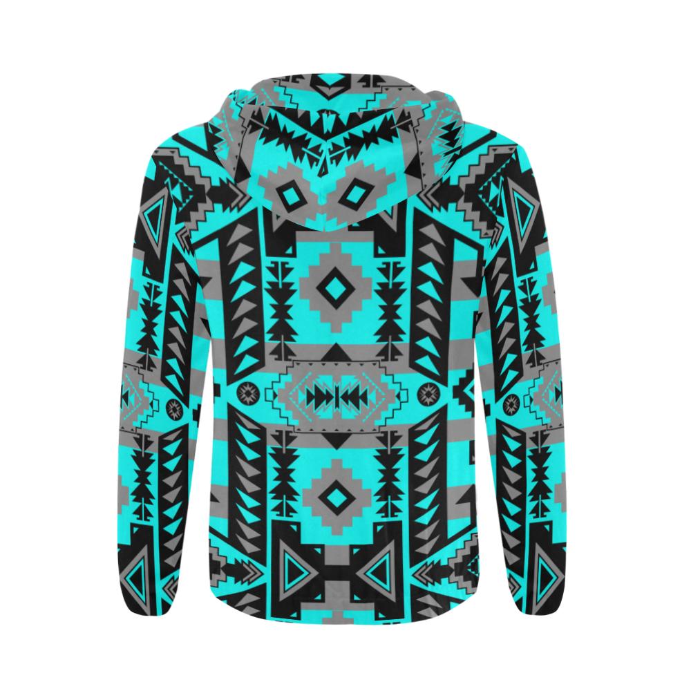 Chiefs Mountain Sky All Over Print Full Zip Hoodie for Men (Model H14) All Over Print Full Zip Hoodie for Men (H14) e-joyer