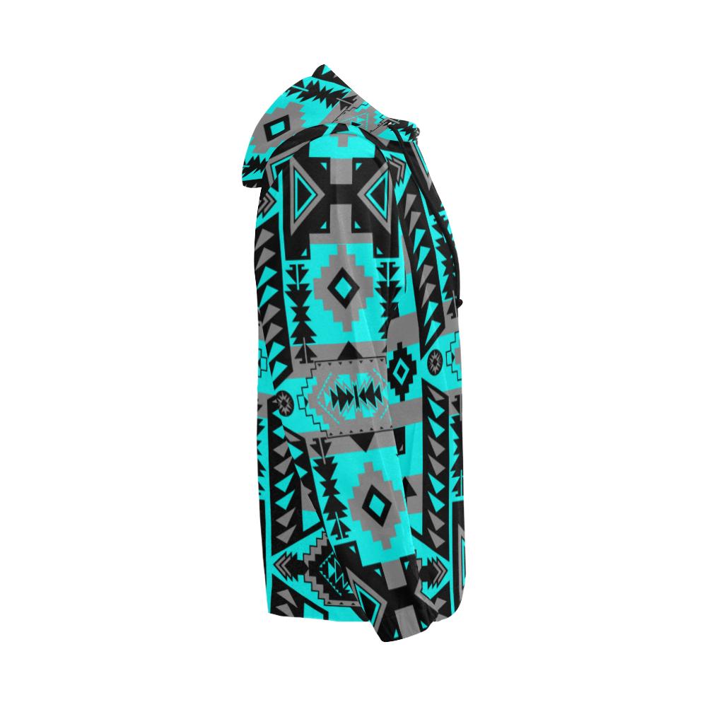 Chiefs Mountain Sky All Over Print Full Zip Hoodie for Men (Model H14) All Over Print Full Zip Hoodie for Men (H14) e-joyer