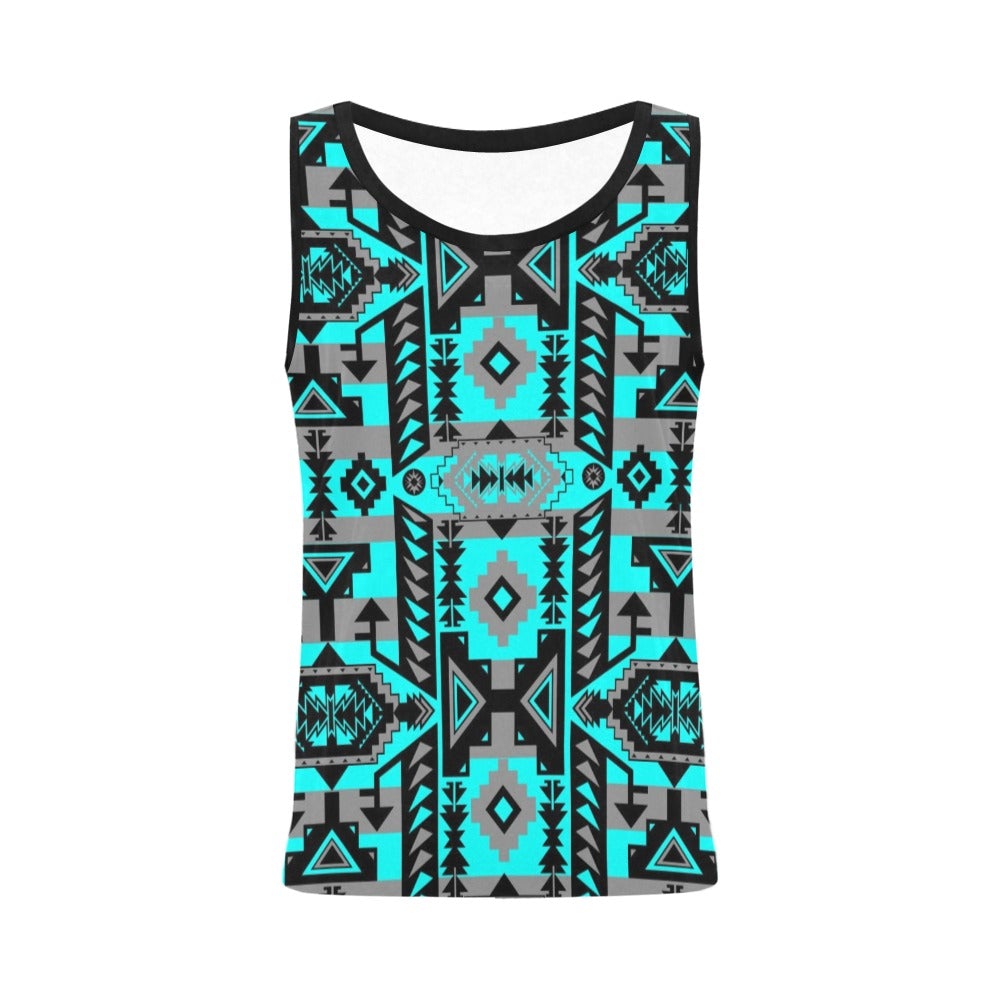 Chiefs Mountain Sky All Over Print Tank Top for Women (Model T43) All Over Print Tank Top for Women (T43) e-joyer