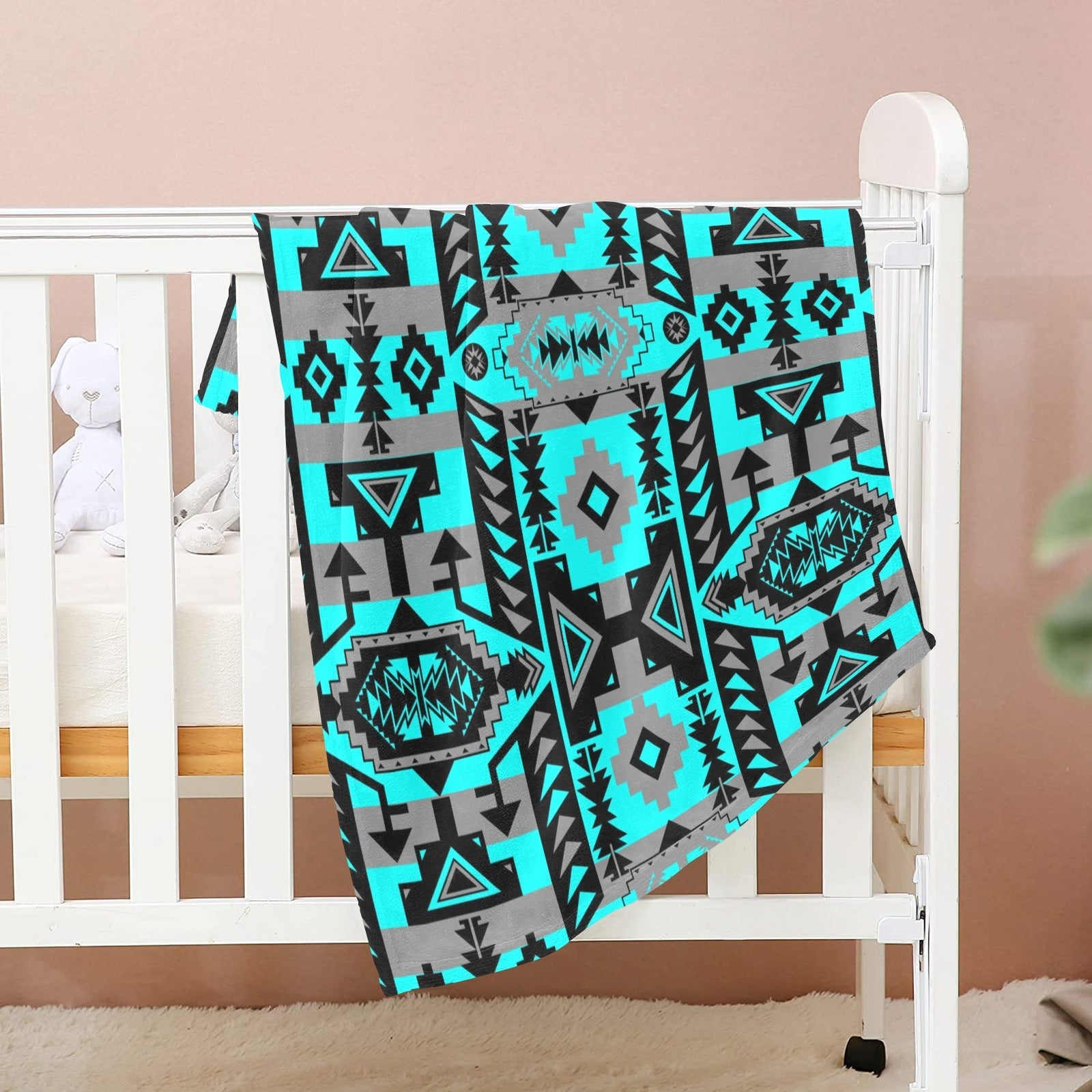 Chiefs Mountain Sky Baby Blanket 30"x40" Baby Blanket 30"x40" e-joyer