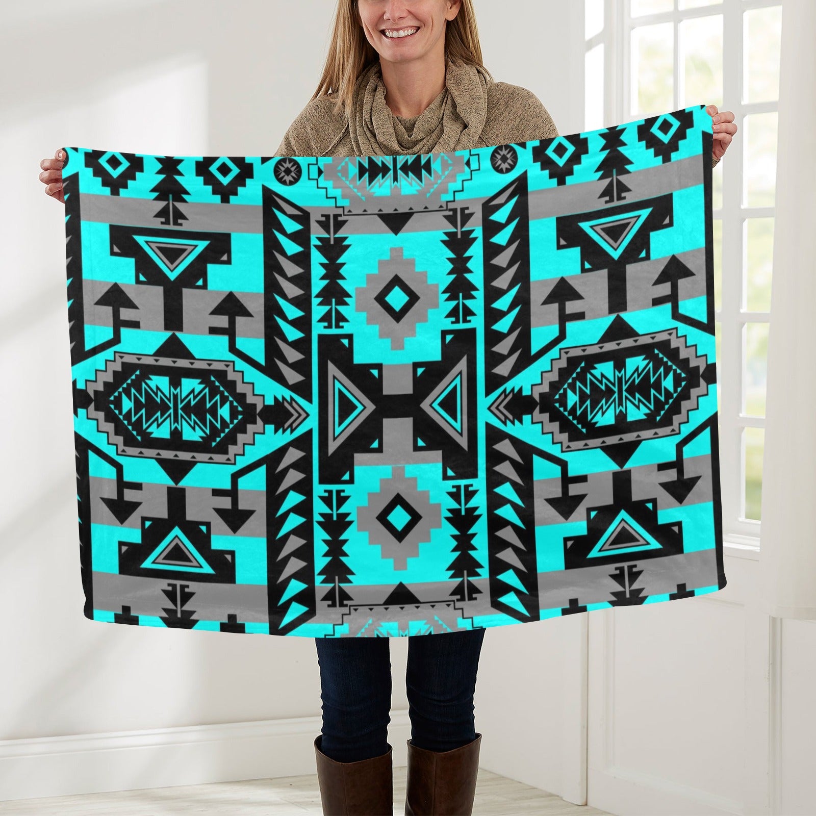 Chiefs Mountain Sky Baby Blanket 30"x40" Baby Blanket 30"x40" e-joyer