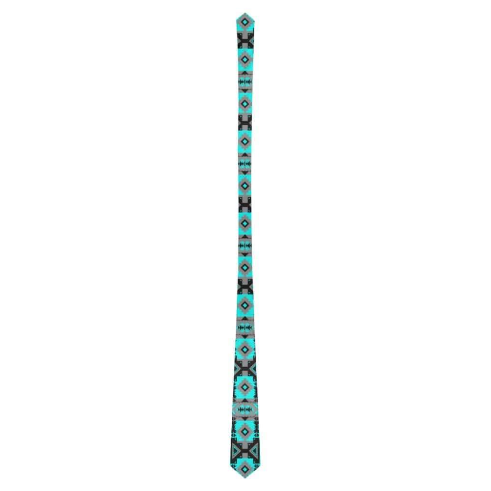 Chiefs Mountain Sky Classic Necktie (Two Sides) Classic Necktie e-joyer
