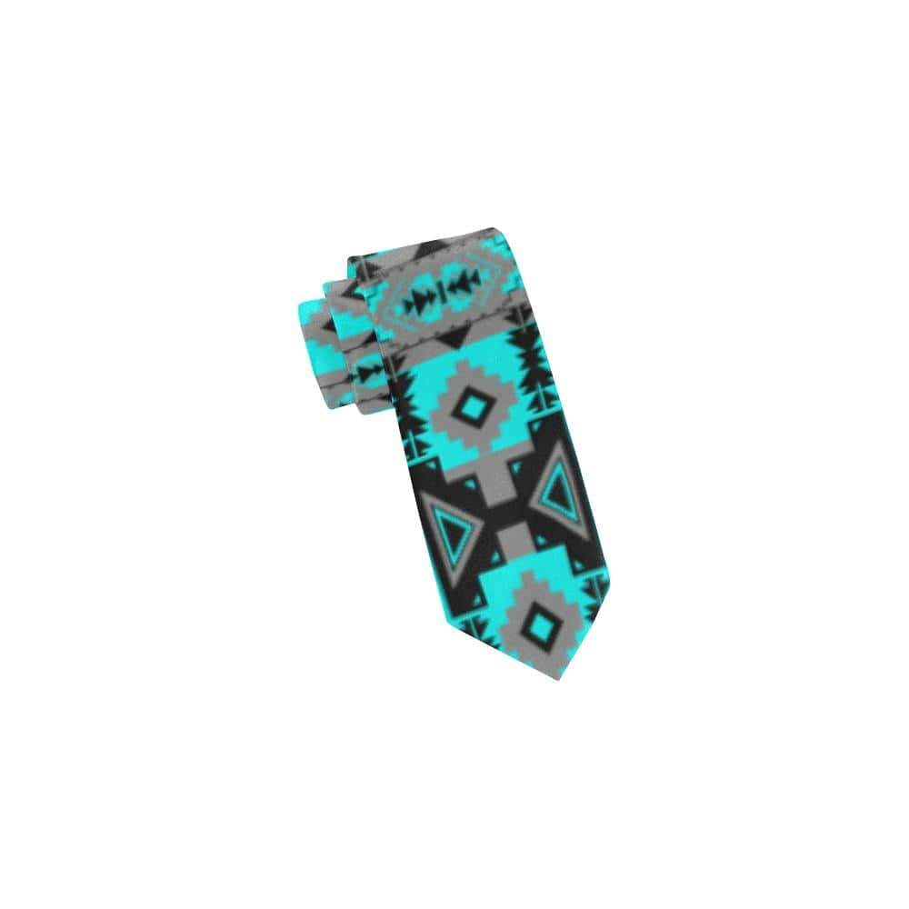 Chiefs Mountain Sky Classic Necktie (Two Sides) Classic Necktie e-joyer