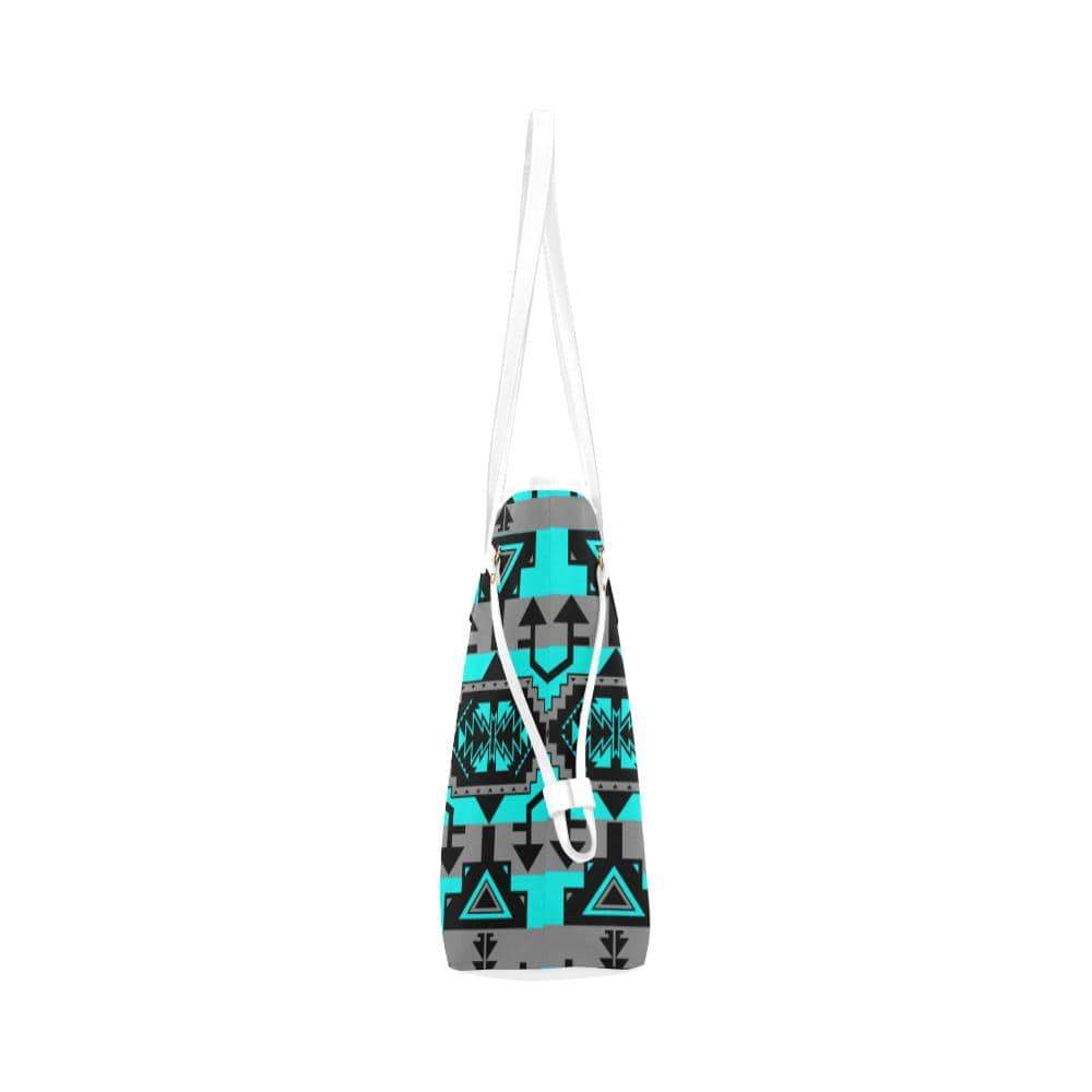 Chiefs Mountain Sky Clover Canvas Tote Bag (Model 1661) Clover Canvas Tote Bag (1661) e-joyer