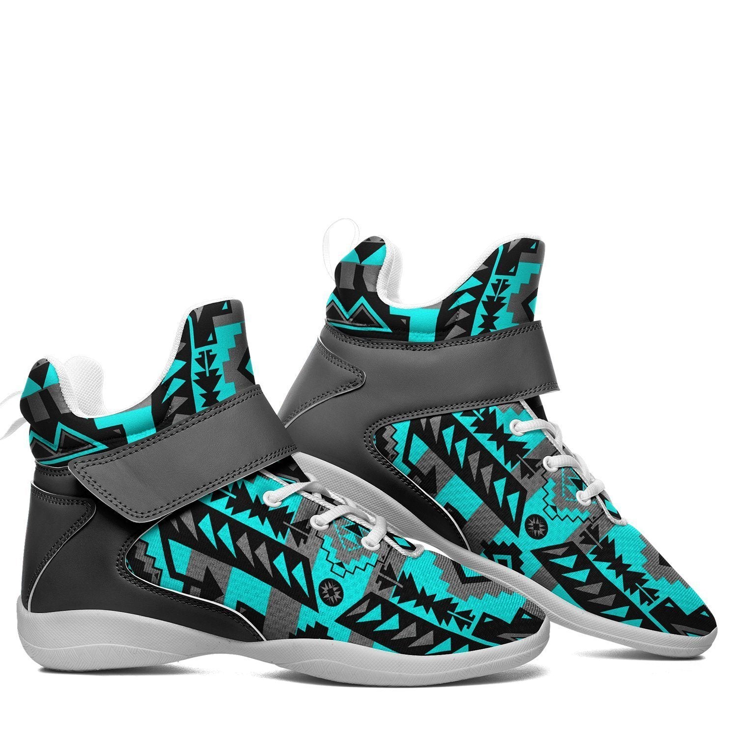 Chiefs Mountain Sky Ipottaa Basketball / Sport High Top Shoes - White Sole 49 Dzine