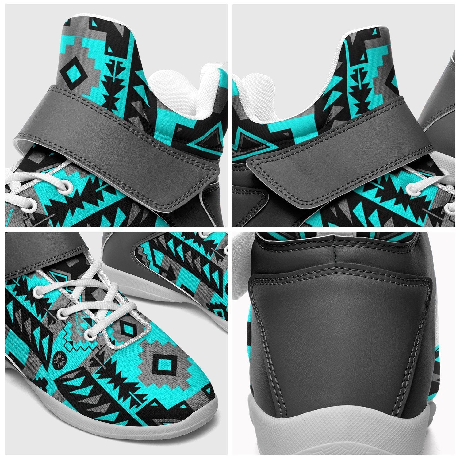 Chiefs Mountain Sky Ipottaa Basketball / Sport High Top Shoes - White Sole 49 Dzine