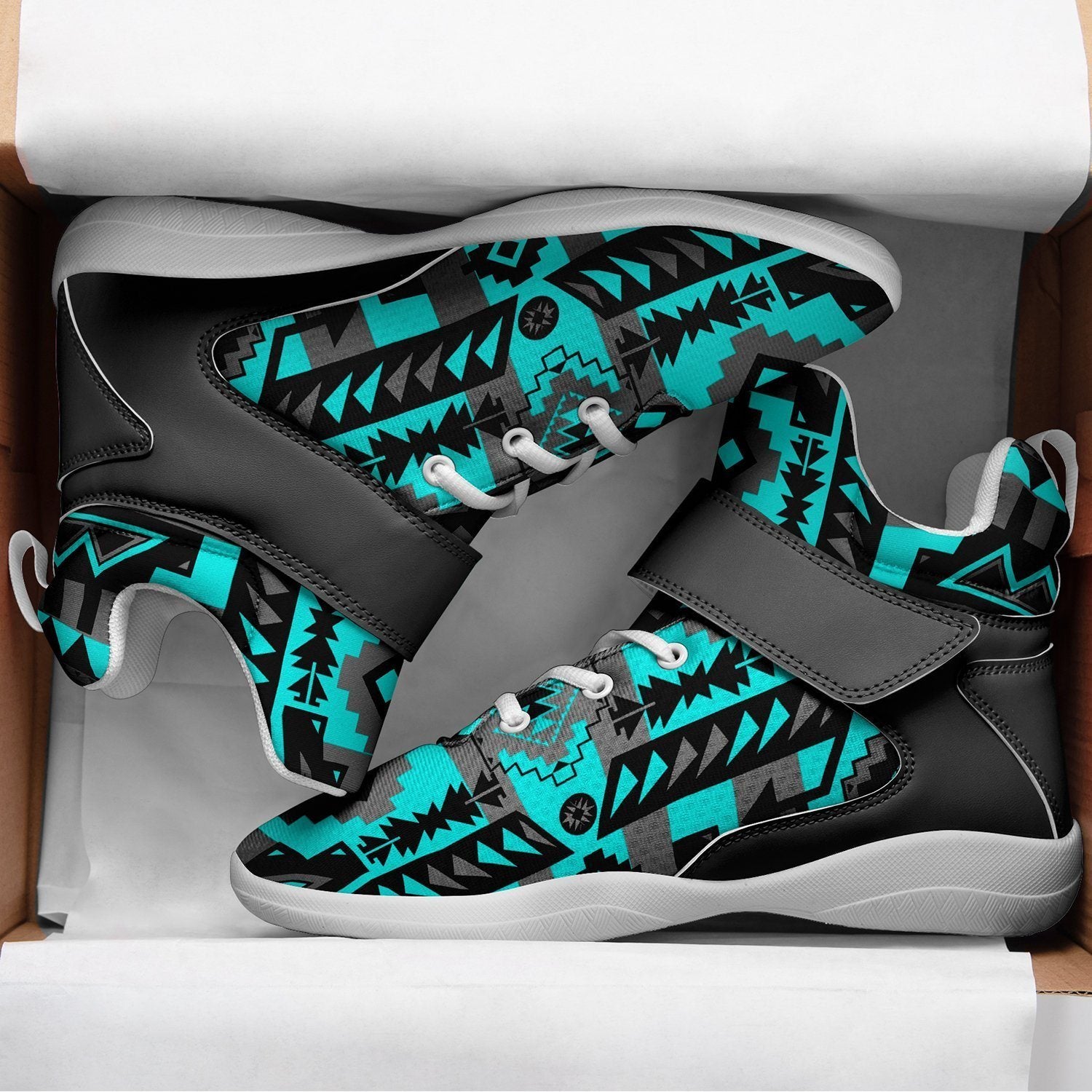 Chiefs Mountain Sky Ipottaa Basketball / Sport High Top Shoes - White Sole 49 Dzine