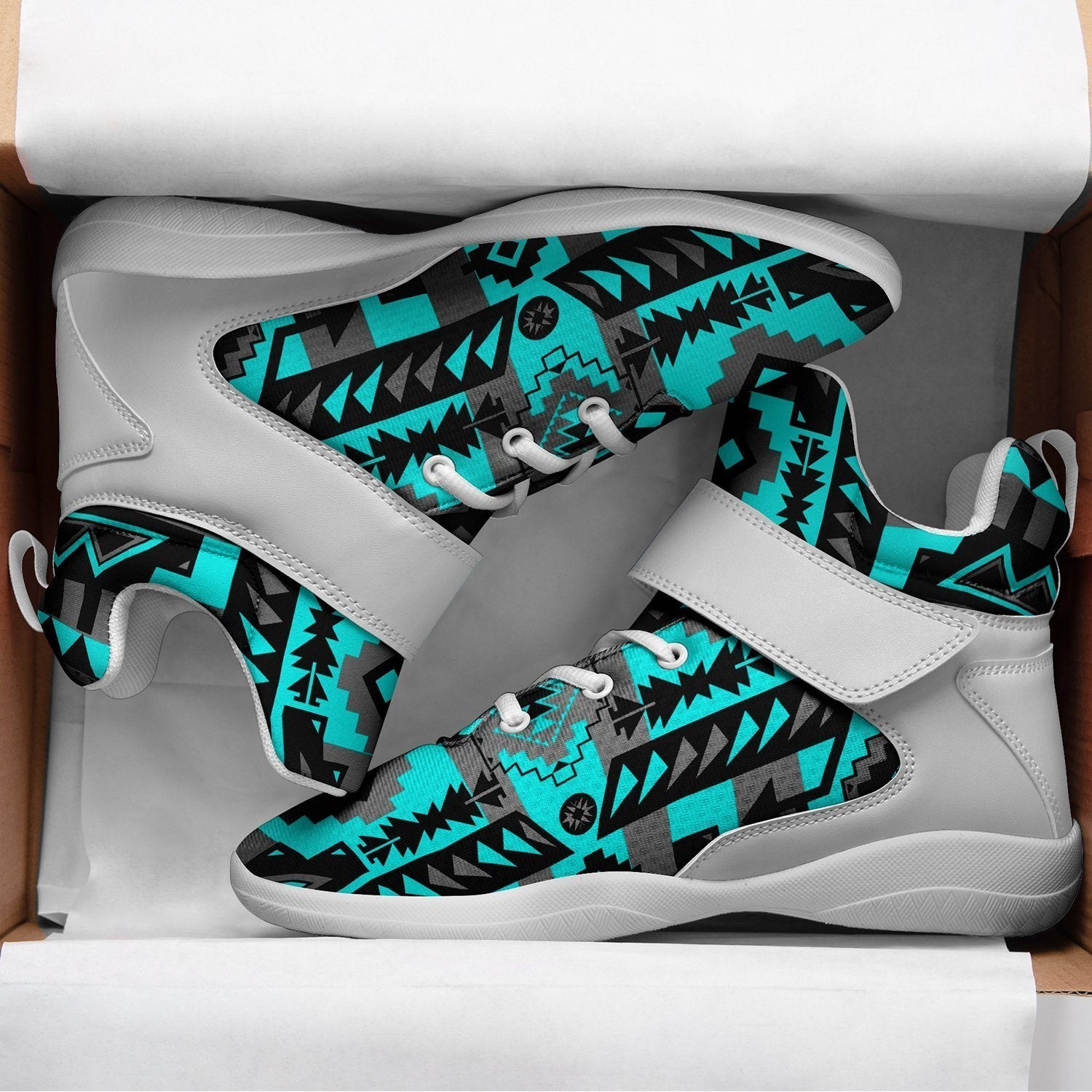 Chiefs Mountain Sky Ipottaa Basketball / Sport High Top Shoes - White Sole 49 Dzine