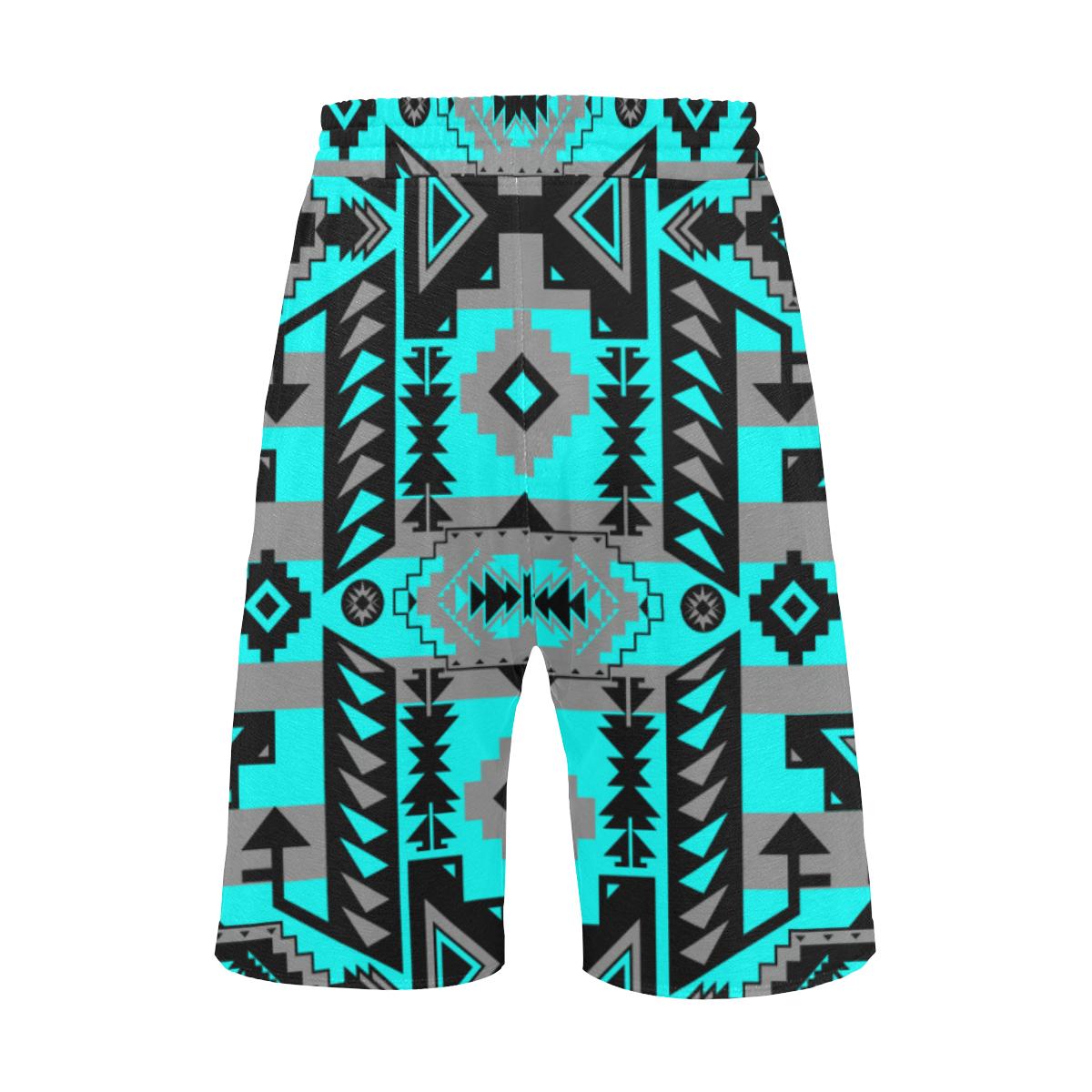 Chiefs Mountain Sky Men's All Over Print Casual Shorts (Model L23) Men's Casual Shorts (L23) e-joyer