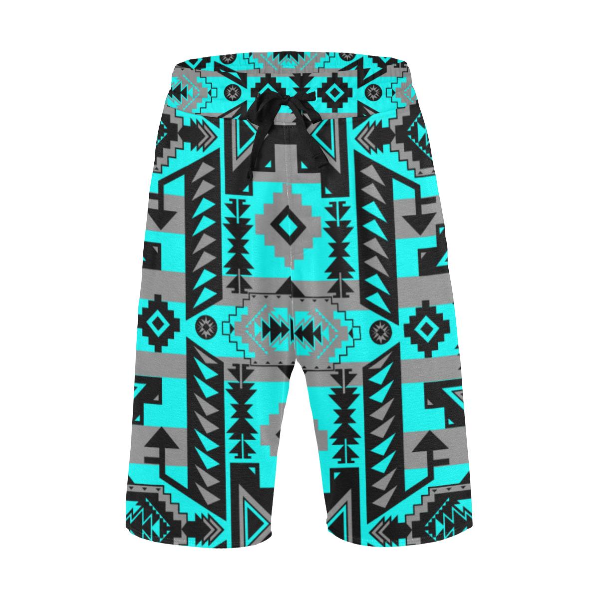 Chiefs Mountain Sky Men's All Over Print Casual Shorts (Model L23) Men's Casual Shorts (L23) e-joyer