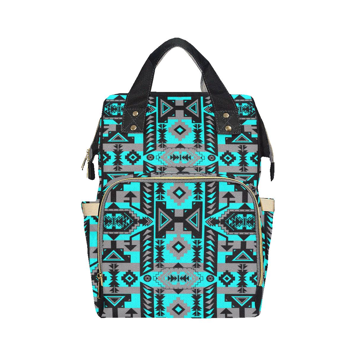 Chiefs Mountain Sky Multi-Function Diaper Backpack (Model 1688) Diaper Backpack (1688) e-joyer