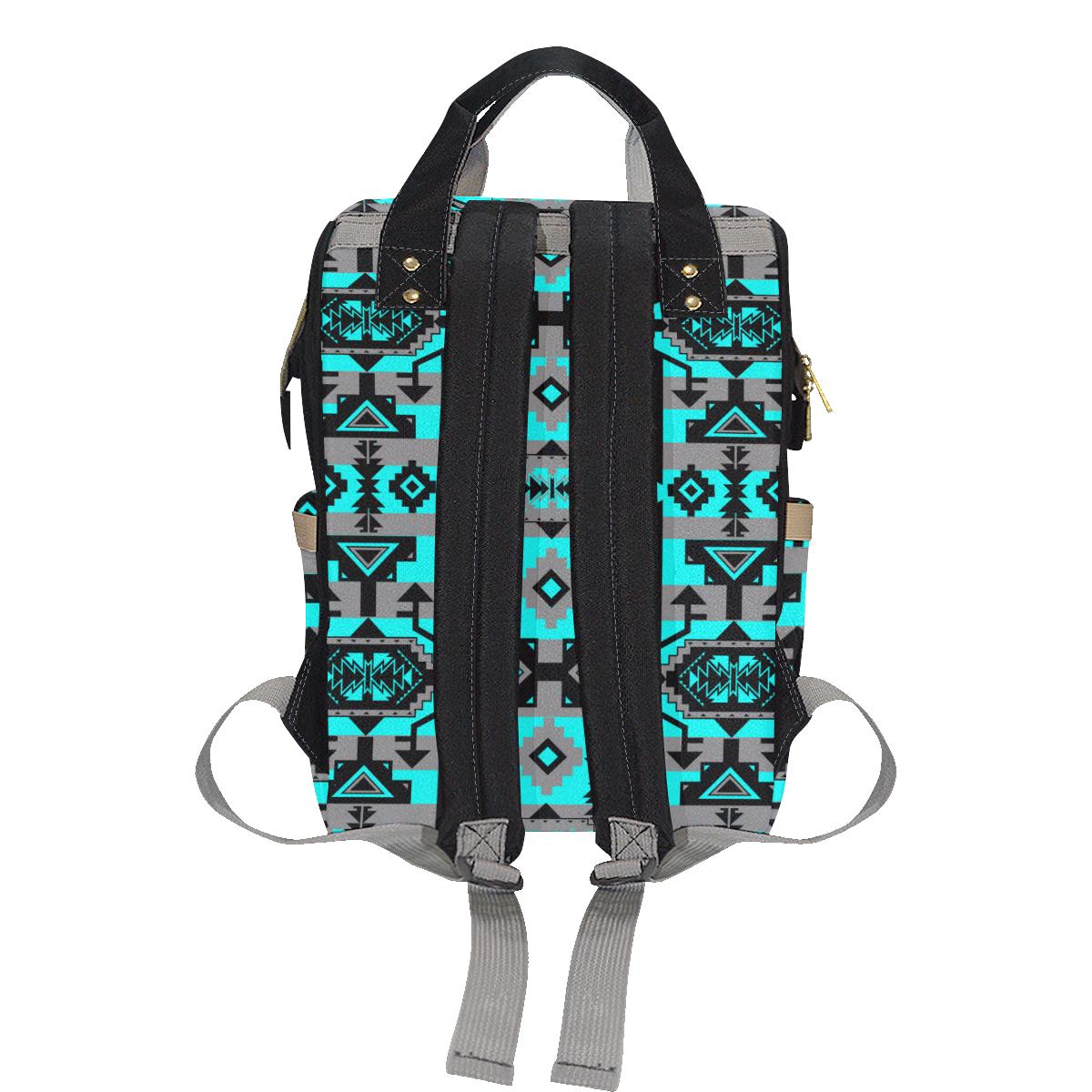 Chiefs Mountain Sky Multi-Function Diaper Backpack (Model 1688) Diaper Backpack (1688) e-joyer
