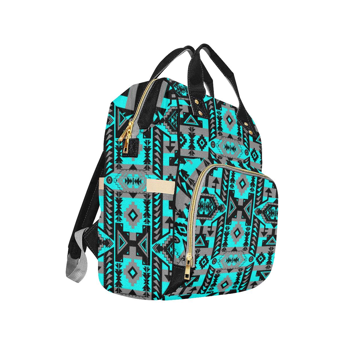 Chiefs Mountain Sky Multi-Function Diaper Backpack (Model 1688) Diaper Backpack (1688) e-joyer