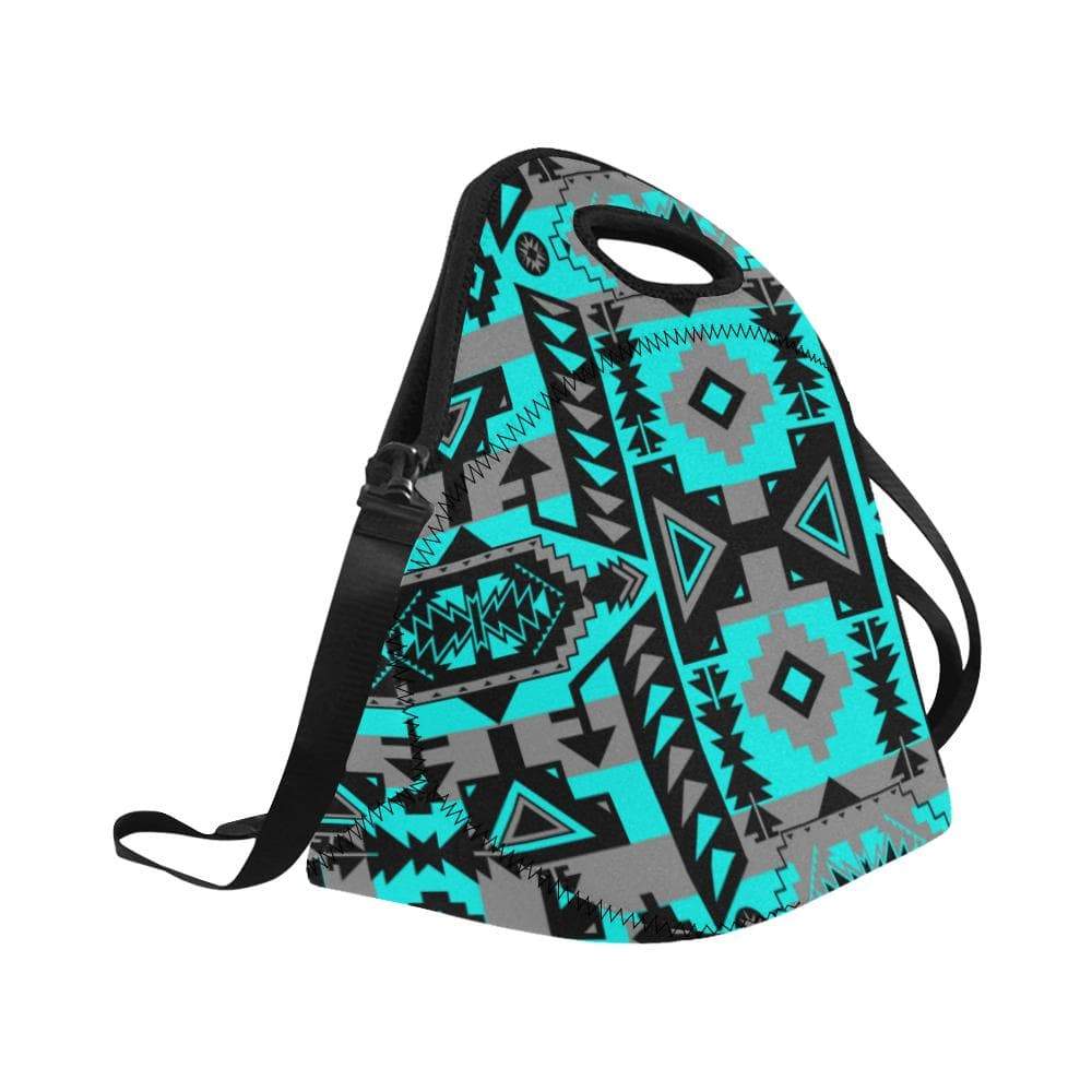 Chiefs Mountain Sky Neoprene Lunch Bag/Large (Model 1669) Neoprene Lunch Bag/Large (1669) e-joyer
