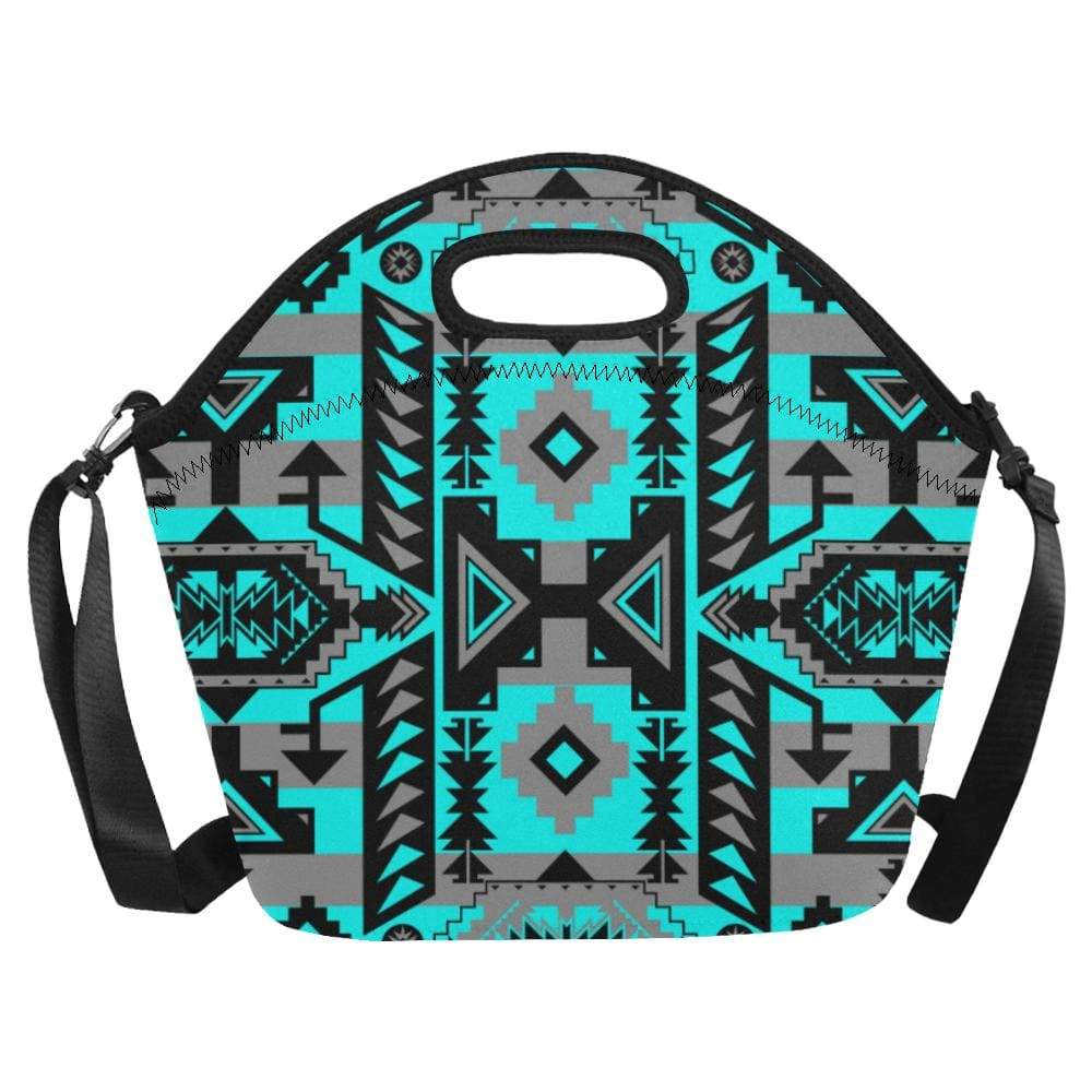 Chiefs Mountain Sky Neoprene Lunch Bag/Large (Model 1669) Neoprene Lunch Bag/Large (1669) e-joyer