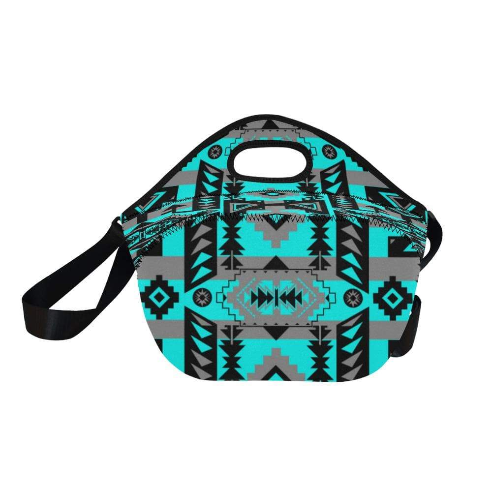Chiefs Mountain Sky Neoprene Lunch Bag/Large (Model 1669) Neoprene Lunch Bag/Large (1669) e-joyer