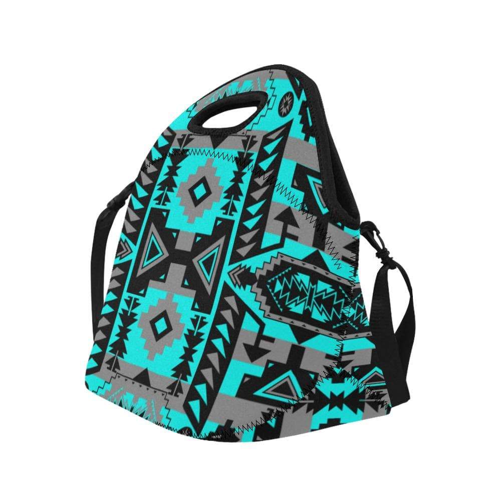 Chiefs Mountain Sky Neoprene Lunch Bag/Large (Model 1669) Neoprene Lunch Bag/Large (1669) e-joyer