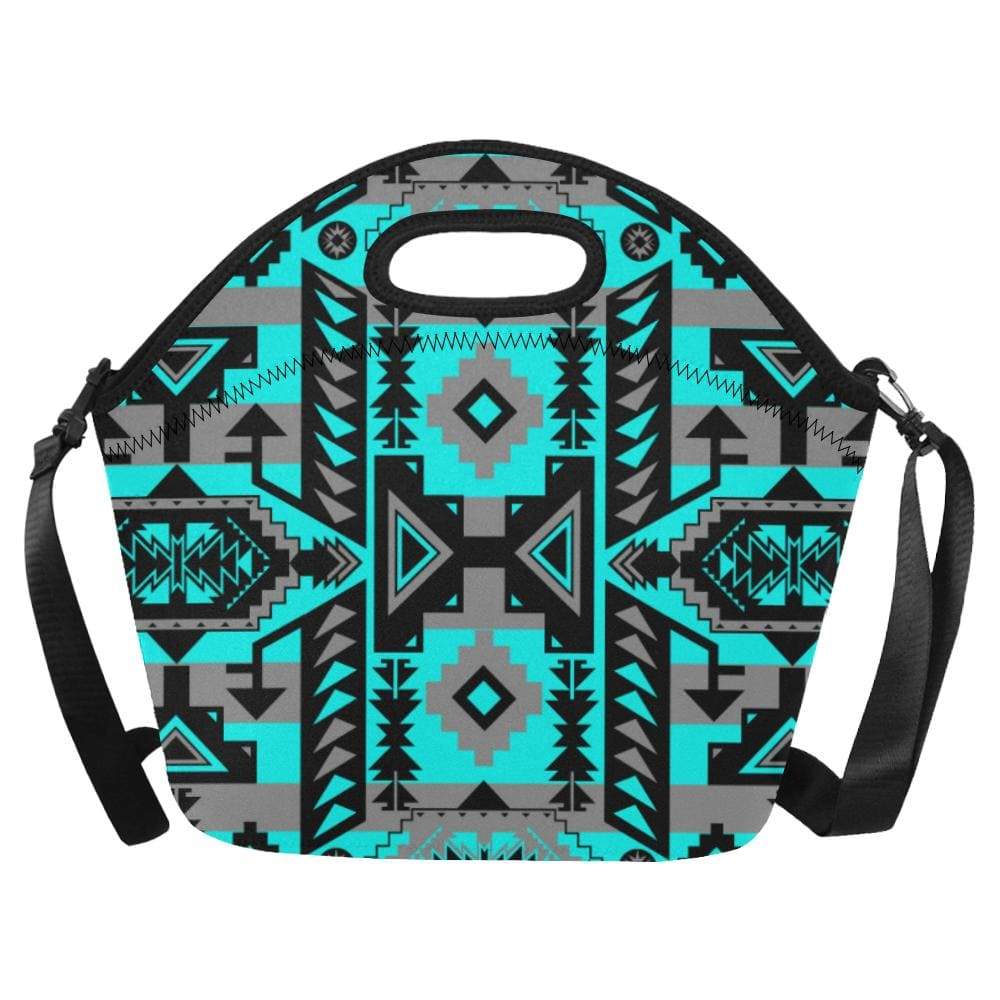Chiefs Mountain Sky Neoprene Lunch Bag/Large (Model 1669) Neoprene Lunch Bag/Large (1669) e-joyer