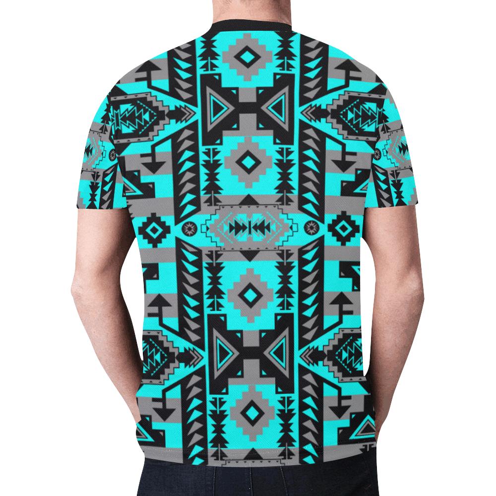 Chiefs Mountain Sky New All Over Print T-shirt for Men/Large Size (Model T45) New All Over Print T-shirt for Men/Large (T45) e-joyer